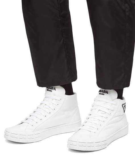 prada sneker|high top prada sneakers.